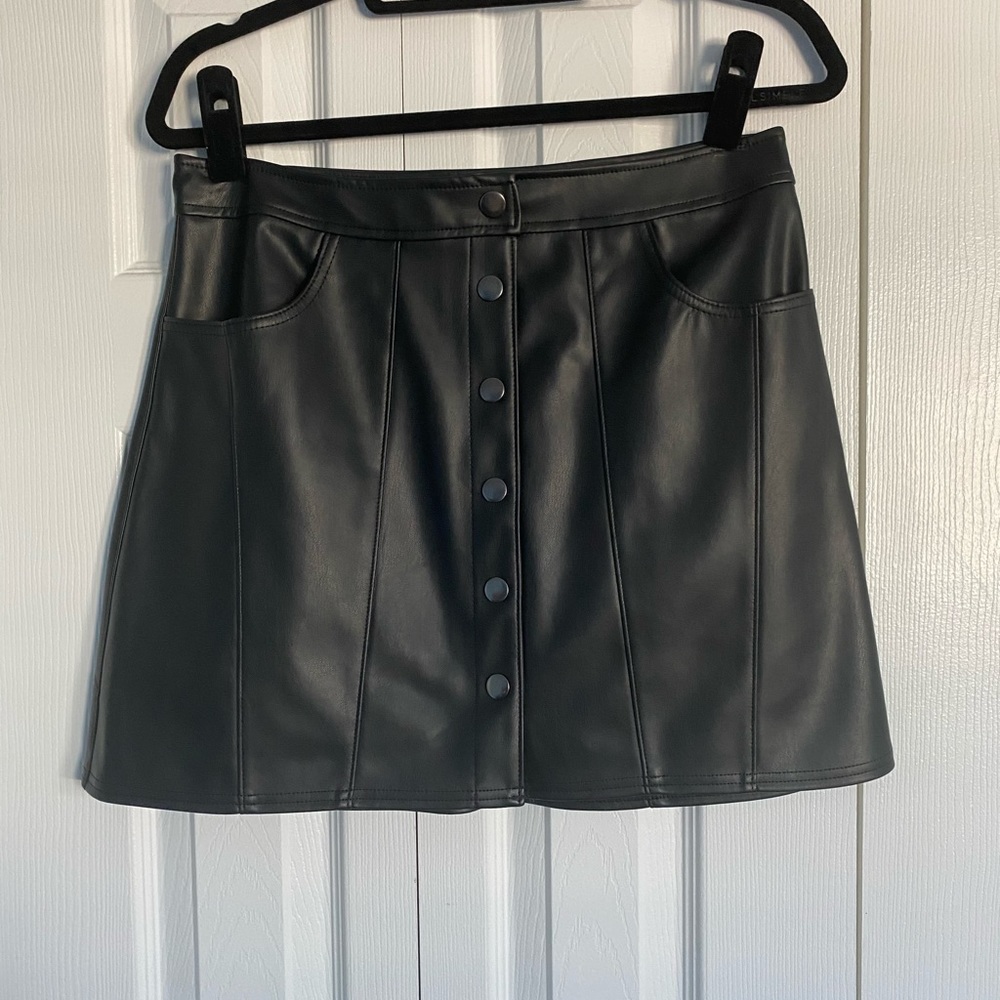 Leather skirt (express)
